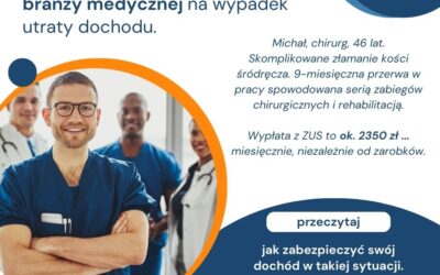 Ochrona dochodów dla medyków i specjalistów branży zdrowia i urody